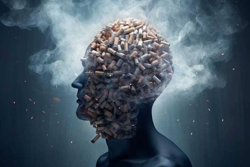 سیگار کشیدن مغز را کوچک می‌کند