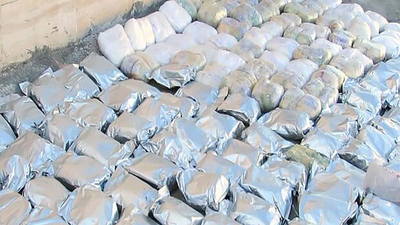 کشف ۵.۵ تن مواد مخدر در مرزهای کشور در نوروز