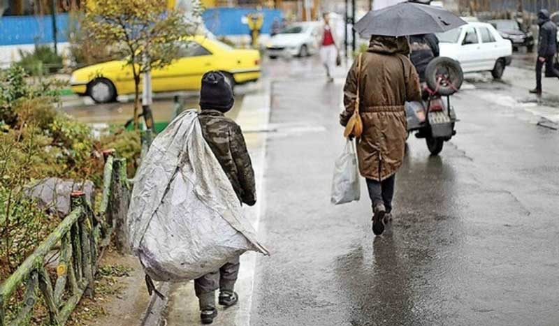 کاهش کودکان کار در تهران
