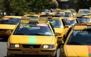 تاکسیهای تهران سالیانه ۹۸۵ میلیون لیتر بنزین دود میکنند!